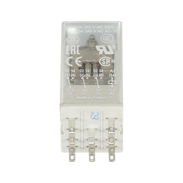 Przekaźnik CR-M110AC3, A1-A2=110V AC, 3 styki c/o 250V/10A 1SVR405612R7000 ABB