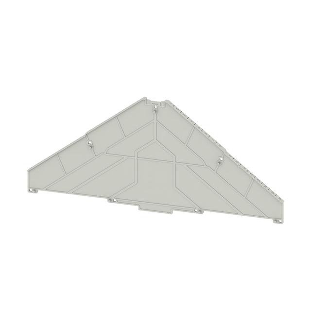 TW PRV16 1-16 Płyta separacyjna (terminal), opis 1-16, poziomo, 225 mm x 100 mm, szary /10szt./ 1230120000 WEIDMÜLLER