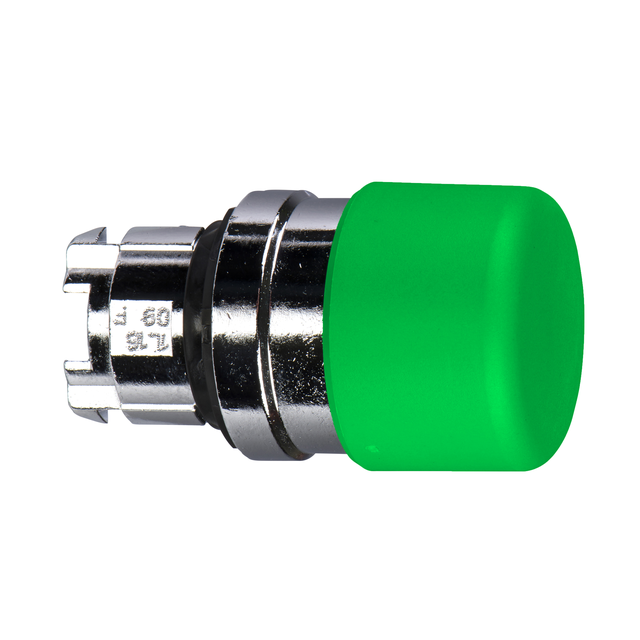 Harmony XB4 Przycisk grzybek fi30 zielony z samopowrotem metalowy ZB4BC34 Schneider