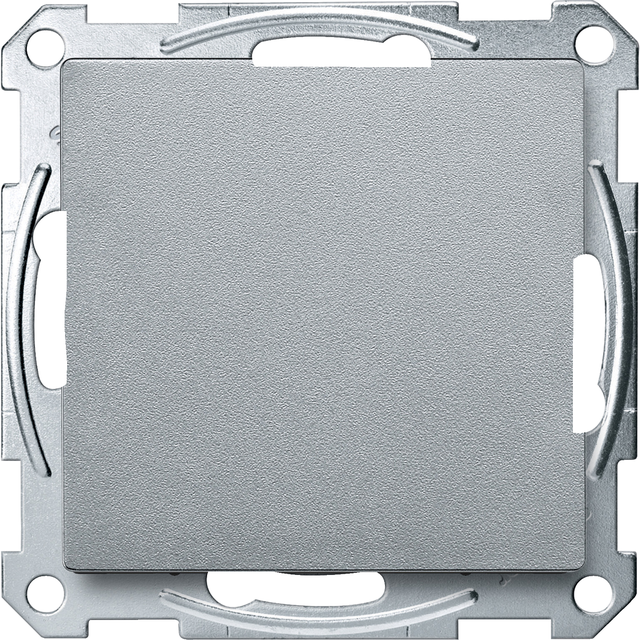 Przycisk KNX Pro T, System M, aluminium, funkcja 1-4 przycisków, z czujnikiem temperatury