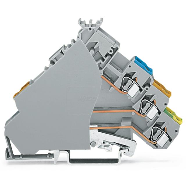 złączka do elementów wykonawczych z PE 2,5 mm2 do wtyków bezpiecznik.