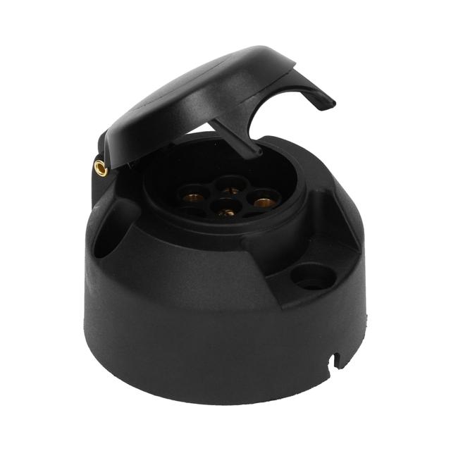 Gniazdo przyczepy plastikowe 7 pinów 12/24V OR-AE-1386 ORNO