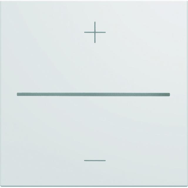 gallery Płytka czołowa do ściemniacza przyciskowego z Bluetooth biały