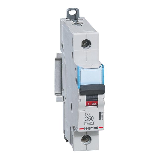 WYŁĄCZNIK NADPRĄDOWY S 311 1P C 50A 10000A SERII TX3, Legrand