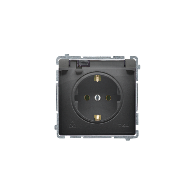 Simon BASIC WMBW-73111x-Y011 Gniazdo wtyczkowe Schuko do wersji IP44 (moduł) 16A, 250V~, zaciski śru BMGSZ1B.01/49A KONTAKT