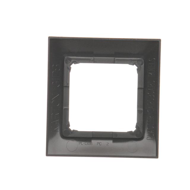 Simon 54 Premium Ramka 1-krotna PREMIUM do puszek karton-gips IP20 / IP44 brąz mat DRK1/46 KONTAKT