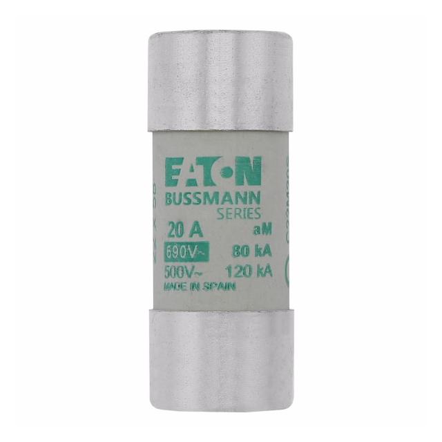 C22M20S Wkładka cylindryczna z wybijakiem 22x58 20A GG 690V AC C22M20S EATON