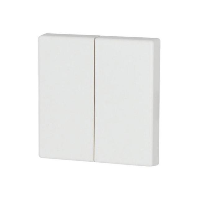 CWIZ-02/01 klawisz podwójny biały - 55x55mm 126046 EATON