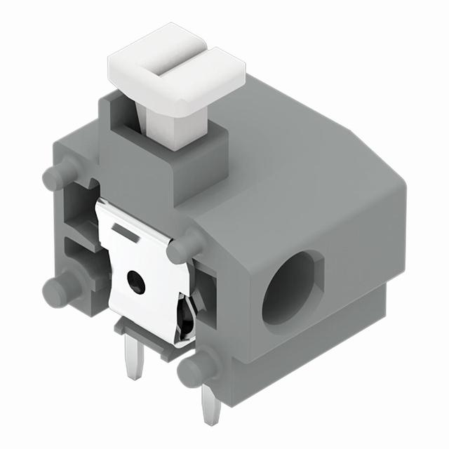 złączka do płytek drukowanych niebieska raster 10/10,16 mm