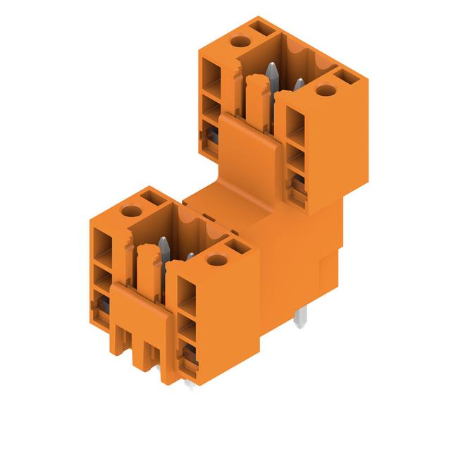 SLD 3.50 V/04/180F 3.2 SN OR BX Wtyki PCB (złącza płyty), 3.50 mm, Liczba biegunów: 4, kąt odejścia: 180° /50szt./ 1641240000 WEIDMÜLLER