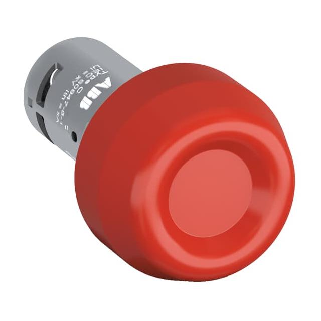 Przycisk kompaktowy "heavy" czerwony CP6-10R-20
