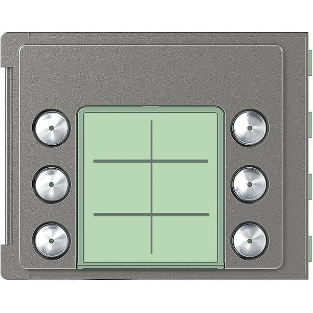 Sfera: Plakietka Modułu Z 2x4 Przyciskami - 2x3 Przyciski - Solid 352165 LEGRAND