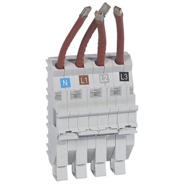 Hx3 Is Podstawa Montażowa Przewodowa Hx3 Do Aparatów Modułowych 1,5 Mod/Bieg Czterobieg  404515 LEGRAND