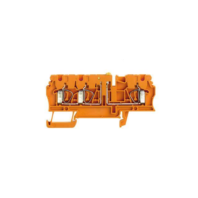 ZTR 2.5/3AN OR Złączka szynowa rozłączalno-pomiarowa /50szt./ WEIDMULLER