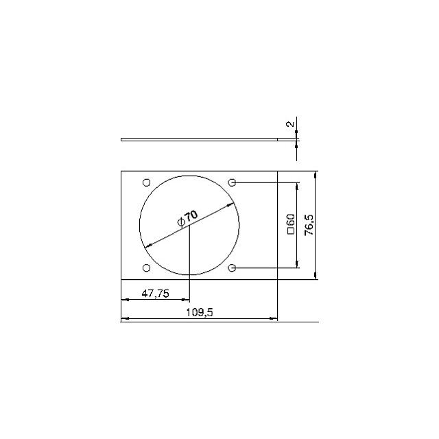 T4B/P5S, PŁYTKA MONTAŻOWA