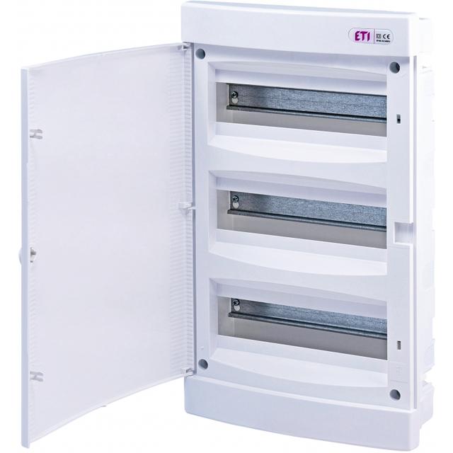 Rozdzielnica podtynkowa 3x12 drzwi białe ECM36PO-s 001101079 ETI