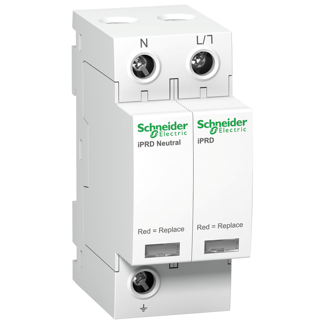 Ogranicznik przepięć Acti9 iPRD20-T2-1N 1P+N T2 20 kA A9L20500 SCHNEIDER