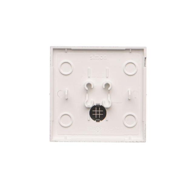 Simon 55 Klawisz pojedynczy z oczkiem z piktogramem krzyżowym do: SW7M Aluminium mat