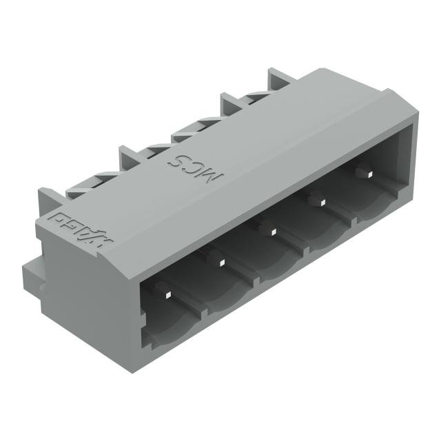 MCS-MIDI Classic wtyk 5-bieg. czarny raster 5 mm /200szt./ WAGO