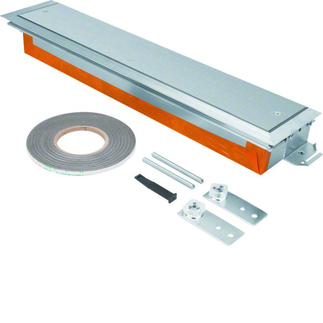tehalit.BK Końcówka kanału wanna stalowa BKWD 600x(90-130)mm stal BKWDE600090 HAGER