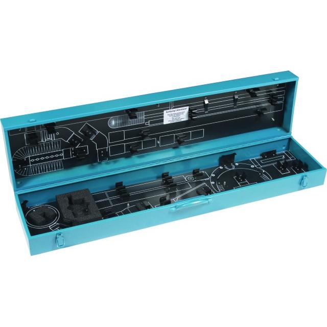 Kufer z tworzywa sztucznego, pusty z uchwytami