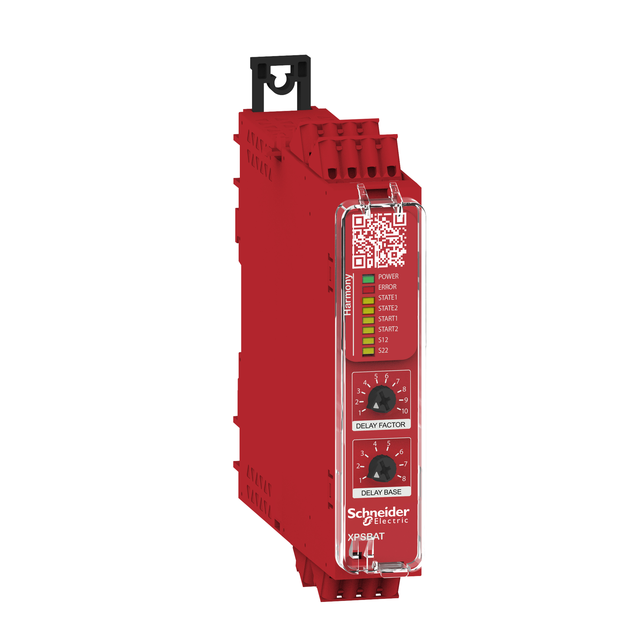 Moduł Preventa Estop OSSD PNP/PNP 24V zaciski sprężynow XPSBAT12A1AC Schneider