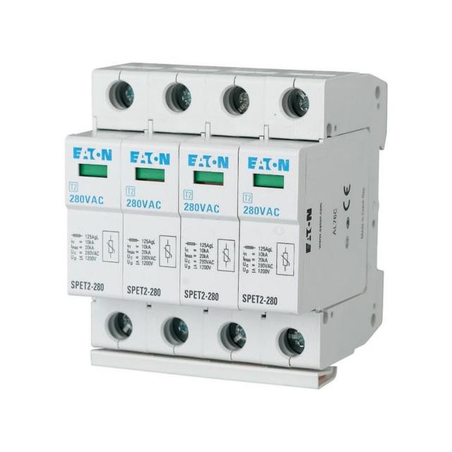 SPET2-280/4 Ogranicznik przepięć typ T2 4P 20kA 168693 EATON