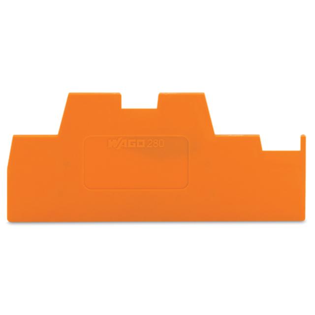 Ścianka dystansowa gr. 1,1mm pomarańczowa /25szt./ 280-369 WAGO