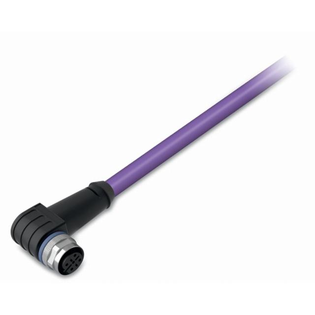 przewód CAN gniazdo kątowe M12/wolny koniec 5m