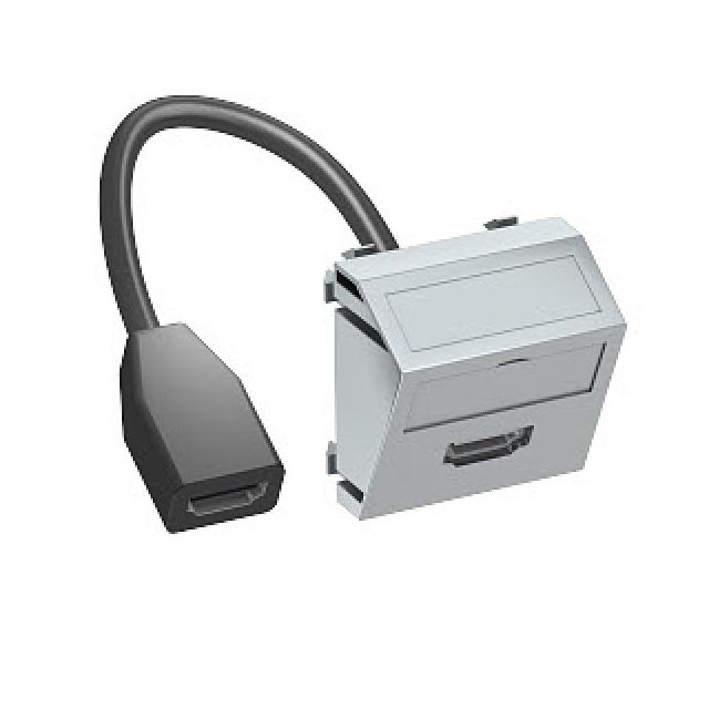 MTS-HD F AL1, Wspornik multimedia HDMI z kbl., gn.-gn.