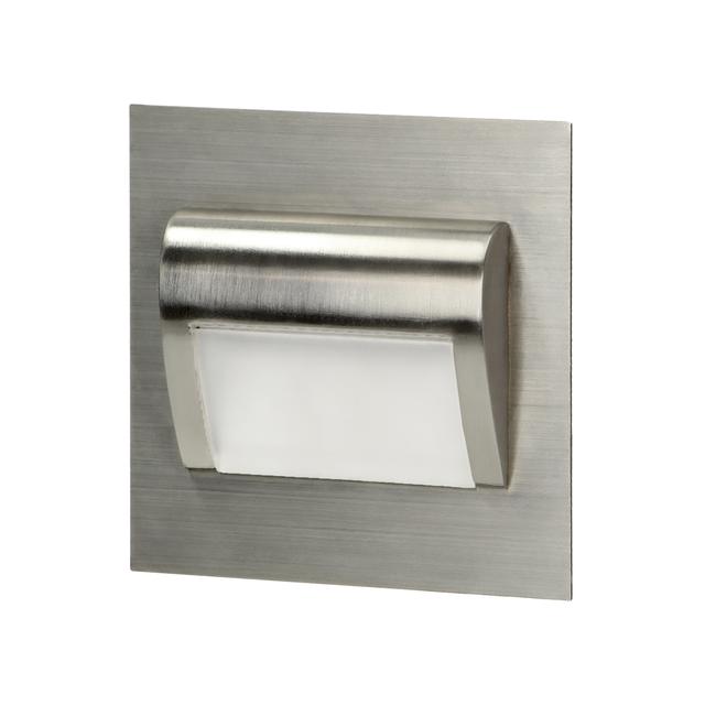 DRACO LED NEW 1,5W oprawa schodowa podtynkowa 12VDC 30lm 4000K satyna innowacyjny sposób monta AD-OS