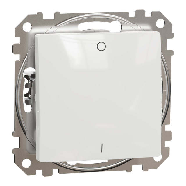 Sedna Design & Elements, łącznik 2-biegunowy, biały