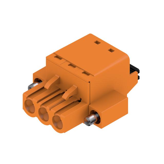 BLF 5.00HC/03/180F SN OR BX Wtyk PCB (złącze wiązki), 5.00 mm, Liczba biegunów: 3, PUSH IN, Złącze sprężynowe /72szt./ 1017430000 WEIDMÜLLER