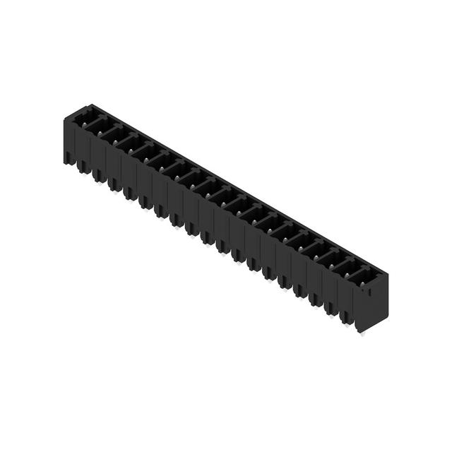 SC 3.81/19/180G 3.2SN BK BX Wtyki PCB (złącza płyty), 3.81 mm, Liczba biegunów: 19, kąt odejścia: 180° /24szt./ 1943160000 WEIDMÜLLER