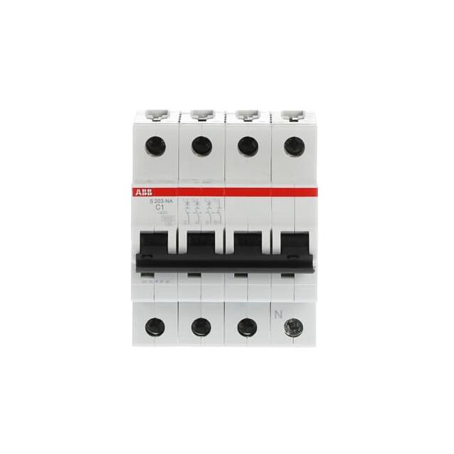 S203-C1NA Wyłącznik nadprądowy 6kA 3P+N C1A 2CDS253103R0014 ABB