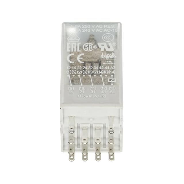 Przekaźnik CR-M024AC4, A1-A2=24V AC, 4 styki c/o 250V/6A 1SVR405613R0000 ABB