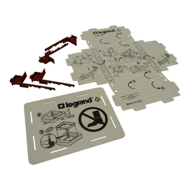 FORMA PRZYGOTOWAWCZA DO WYLEWKI PRZED OSADZENIEM PUSZEK STANDARDOWYCH 12M, Legrand