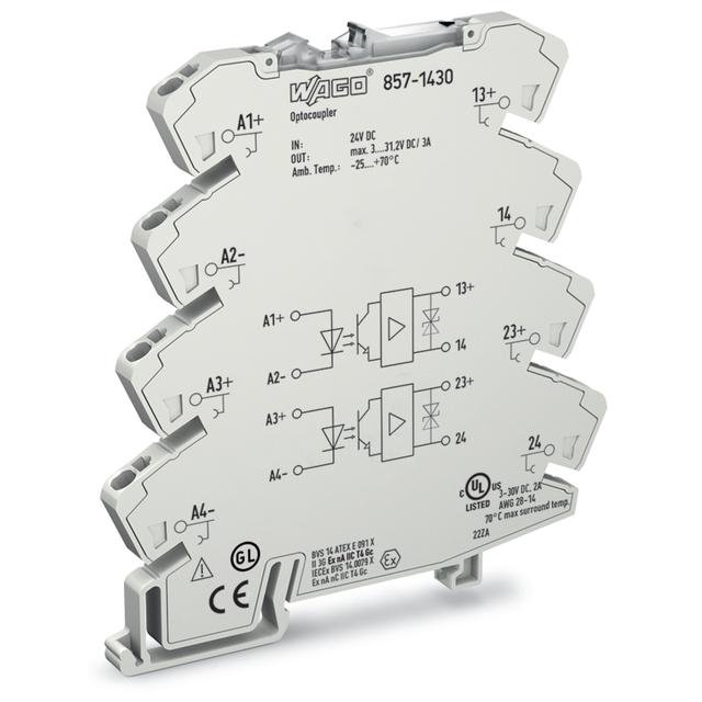 JUMPFLEX optoseparator 24V/3-30V DC 3A WAGO