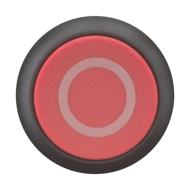 M22S-DRH-R-X0 Napęd przycisku czerwony /O/ bez samopowrotu płaski wystający 216676 EATON