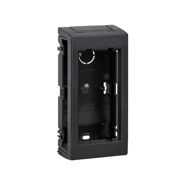 Simon Connect Obudowa natynkowa 1-modułowa 2x K45 szary grafit