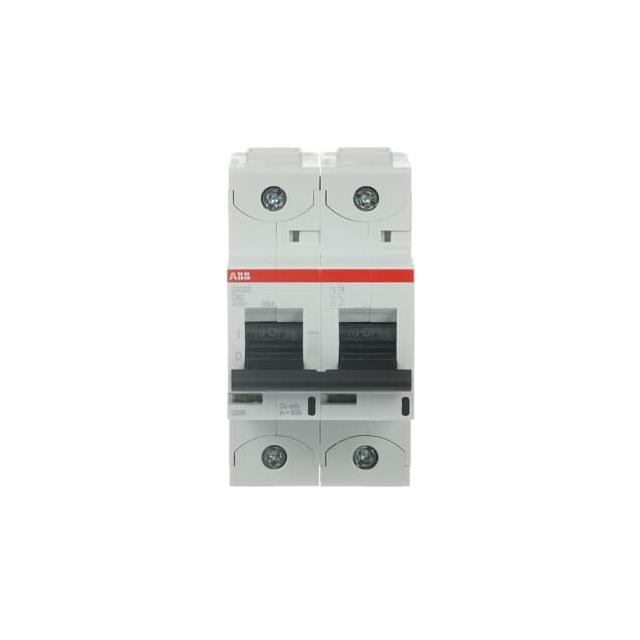 S802S-C63 Wyłącznik nadprądowy 50kA 2P C63A 2CCS862001R0634 ABB