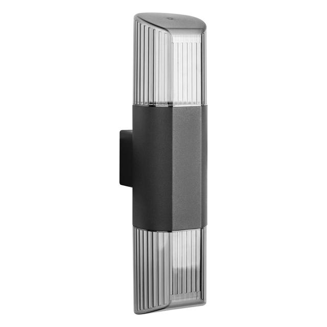 PEONIA oprawa ogrodowa hermetyczna 2xE27 max. 2x15W IP54 czarna AD-OP-6580BE27PP Orno