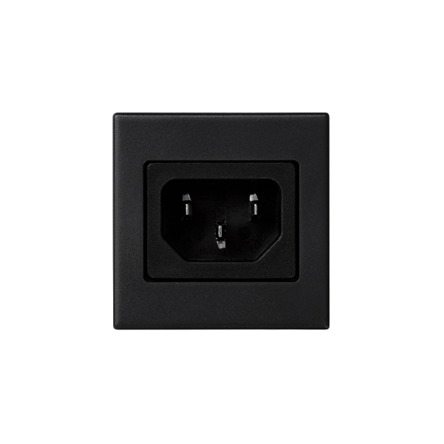 Simon Connect Pokrywa K45 gniazdo IEC320 230V męskie (C14) szary grafit K305A/14 KONTAKT