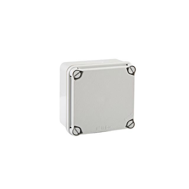 PUSZKA SERII „LIGHT” PUSZKA INSTALACYJNA LIGHT POKRYWA PEŁNA, GŁADKA 108x108x64 (7xM25) IP66/67 EL-111 PCE