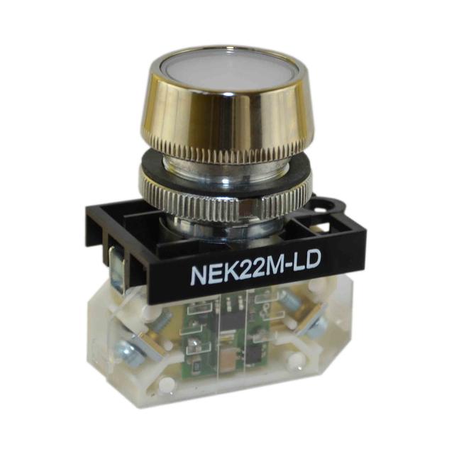 Lampka NEK22MLD 24-230V biała