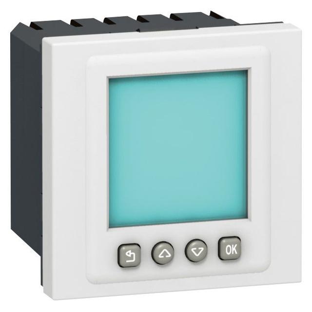 Mosaic Łącznik Czasowy Programowalny 1200W 2 Moduły Biały 6A-250V 078425 LEGRAND
