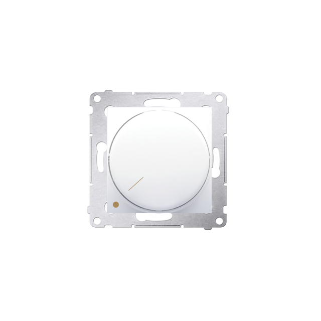 Simon 54 Ściemniacz obrotowy dwubiegunowy do LED ściemnialnych 230V 5-215W biały *Wymagana instalacja 4-przewodowa DS9L2.01/11 KONTAKT