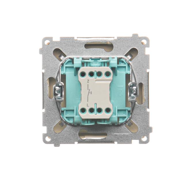 Simon Basic Przycisk światło 10A szybkozłączka beż