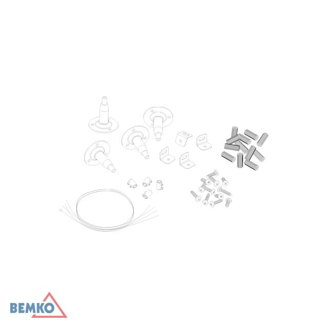 ZESTAW MONTAŻOWY DO PANELI LED N/T-KOMPLET Z LINKĄ 100 cm