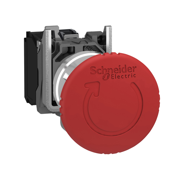 PRZYCISK E-STOP 1NC+1NC MONITOROWANIE XB4BS84462 Schneider
